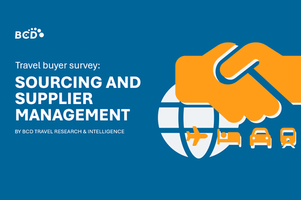 Travel buyer survey on sourcing and supplier management