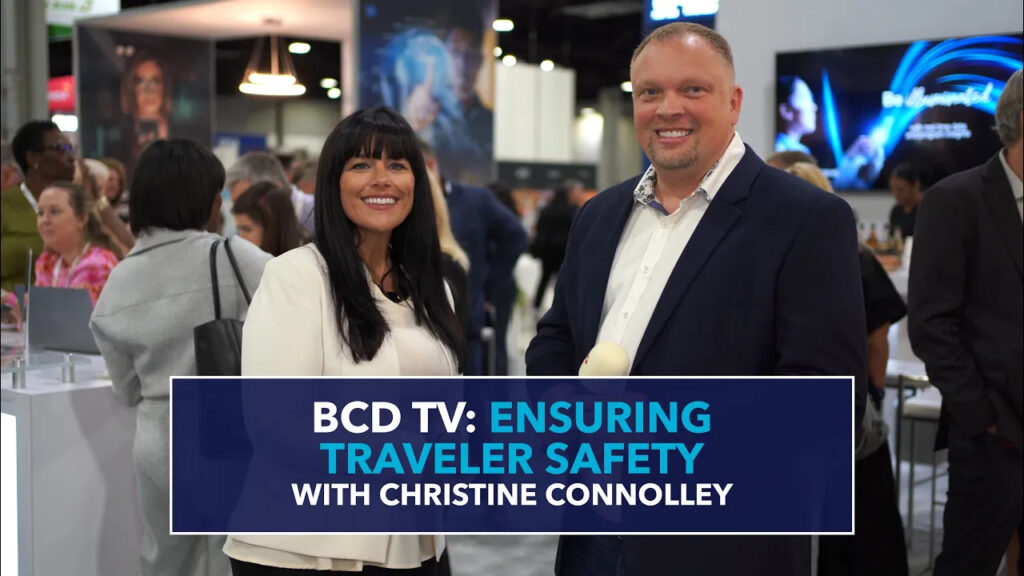 Interview on traveler safety at conference