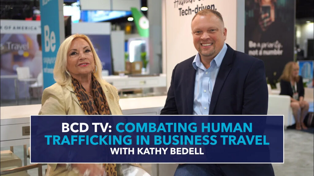 Interview about combating human trafficking in travel