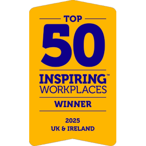 Inspiring Workplaces 2025 Winner Badge