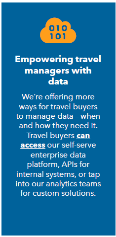 Empowering travel managers with data solutions.